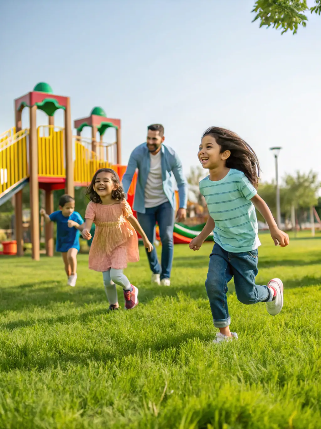 An image of a family enjoying outdoor activities in Laredo, Texas, highlighting the role of Texan Water Solutions in ensuring healthy and enjoyable lifestyles through quality water.